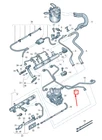 Genuine Audi Q7 4L Fuel Line 059130310AK, New Stock (oem) Neu. Price: $17.94.