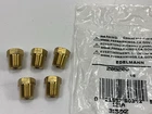 (5) Edelmann 209200 1/8" Brass Hex Head Male Thread Pipe Plug Fittings New. Price: $13.46.