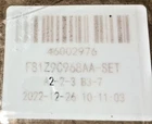 F81Z9C968AA Injection Pressure Regulator Valve - With Connectors Ford New. Price: $36.95.