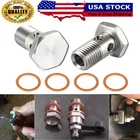 Fuel Banjo Bolt Ultra High Flow Upgrade Kit Ford 6.0L & 6.4L Powerstroke New. Price: $21.95.