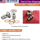 Fuel Banjo Bolt Washer Upgrade Kit Ford F250 F350 F550 Powerstroke 6.0L 6.4L New. Price: $21.95.