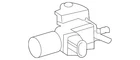 Genuine Toyota Valve Assembly Vacuum Switching 25860-0S010 New. Price: $56.34.