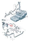 New Audi Q5 Fuel Hose 8R0201215F Original. Price: $25.35.
