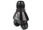 Aeromotive 15674 Black Anodized Aluminum Y-block AN-08 2X New. Price: $104.65.