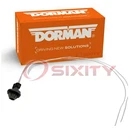 Dorman Techoice License Plate Light Connector For 2002-2009 Cadillac Uw New. Price: $43.20.