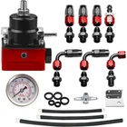 Universal Adjustable Fuel Pressure Regulator Kit 0-100PSI Guage AN6 Fittings New. Price: $34.55.