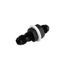 Aeromotive Fitting 15684; Bulkhead Union Black Anodized -06AN To New. Price: $27.20.