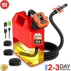 Cordless Fuel Transfer Pump, Automatic 3.8 Gpm Gas Can Electric New. Price: $56.79.